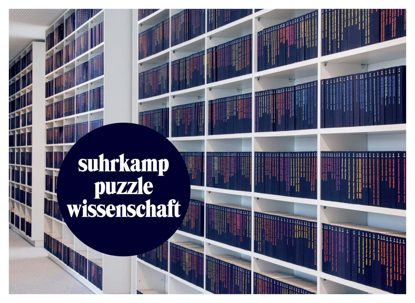 Puzzle 50 Jahre suhrkamp taschenbuch wissenschaft. 1000 Teile Puzzle für Erwachsene und Kinder ab 14 Jahren