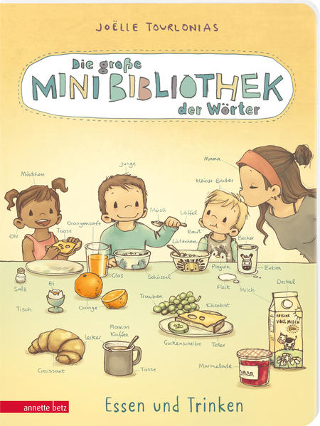 Image of Die große Mini-Bibliothek der Wörter - Essen und Trinken: Pappbilderbuch (Die große Mini-Bibliothek der Wörter)