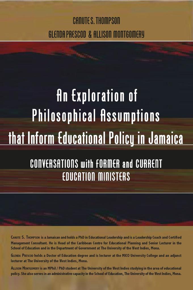 Exploration of Philosophical Assumptions that Inform Educational Policy in Jamaica