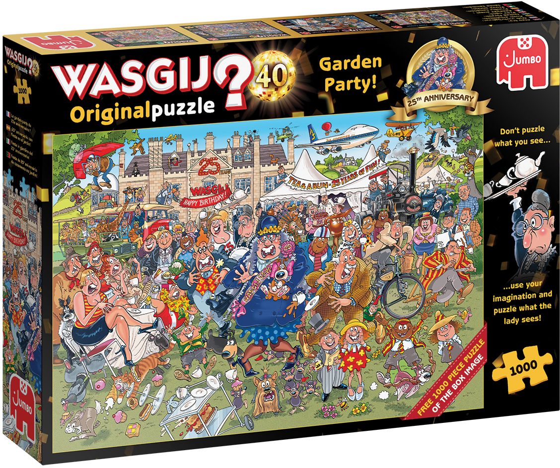Jumbo Spiele - Wasgij Original 40 - Gartenfest 1000 Teile
