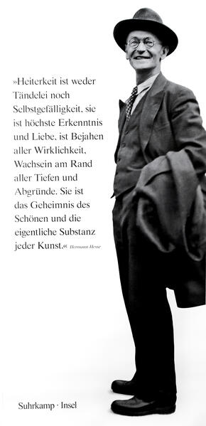 Poster Hermann Hesse "Lebensgroß"