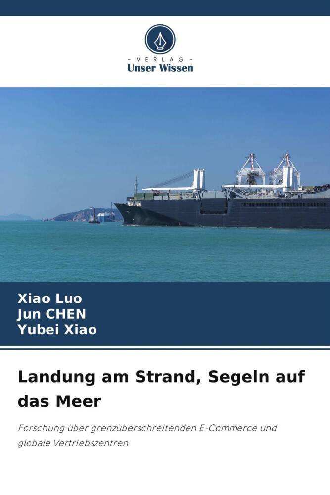 Landung am Strand Segeln auf das Meer