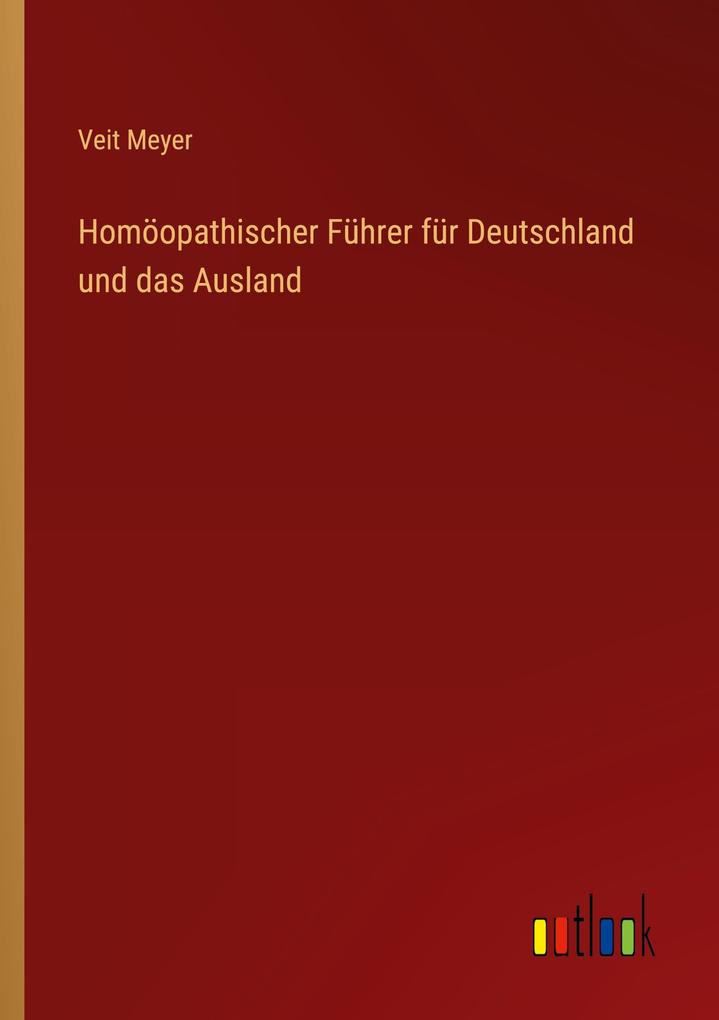 Homöopathischer Führer für Deutschland und das Ausland