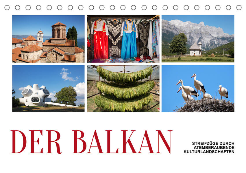 Image of Der Balkan - Streifzüge durch atemberaubende Kulturlandschaften (Tischkalender 2023 DIN A5 quer)