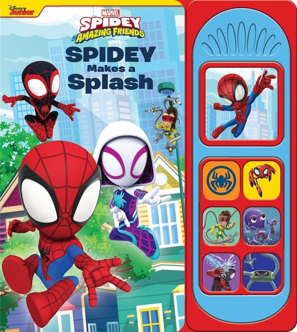 Image of Disney Junior Marvel Spidey and His Amazing Friends: Spidey Makes a Splash Sound Book