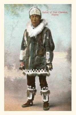 Vintage Journal Indigenous Alaskan Man in Native Costume