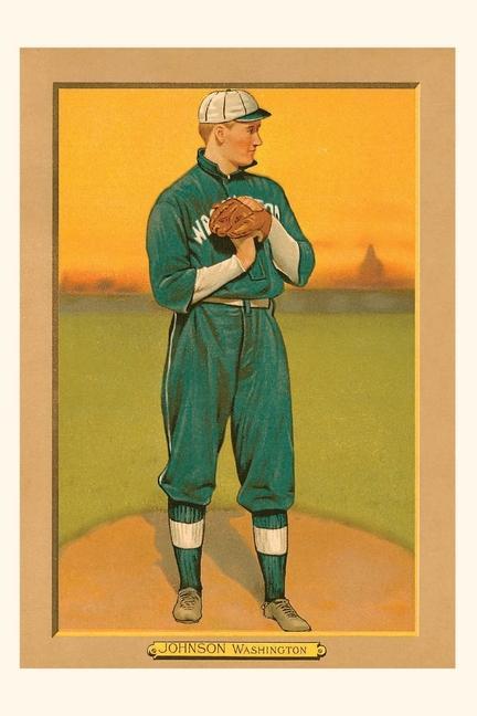 Vintage Journal Early Baseball Card Walter Johnson