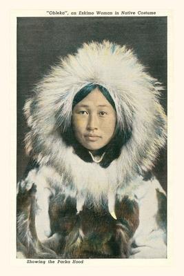 Vintage Journal Obleka Indigenous Alaskan Woman in Native Costume