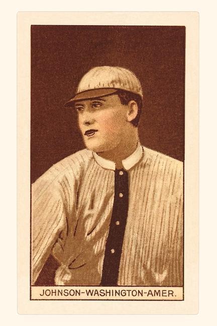 Vintage Journal Early Baseball Card Johnson