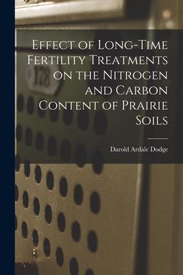 Effect of Long-time Fertility Treatments on the Nitrogen and Carbon Content of Prairie Soils