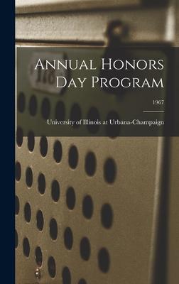 Annual Honors Day Program; 1967