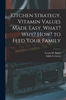 Kitchen Strategy Vitamin Values Made Easy. What? Why? How? to Feed Your Family