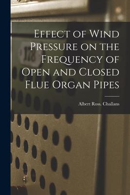 Effect of Wind Pressure on the Frequency of Open and Closed Flue Organ Pipes