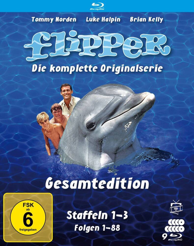 Flipper Gesamtedition - Die komplette Originalserie.Staffel.1-39 Blu-ray