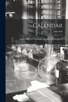 Calendar; 1908-1909