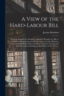 A View of the Hard-labour Bill; Being an Abstract of a Pamphlet Intituled Draught of a Bill to Punish by Imprisonment and Hard-labour Certain Offe