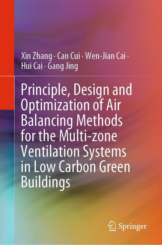 Principle Design and Optimization of Air Balancing Methods for the Multi-zone Ventilation Systems in Low Carbon Green Buildings