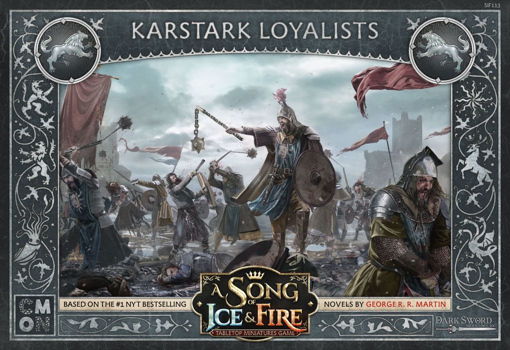CMON - Song of Ice & Fire - Karstark Loyalists Loyalisten von Haus Karstark