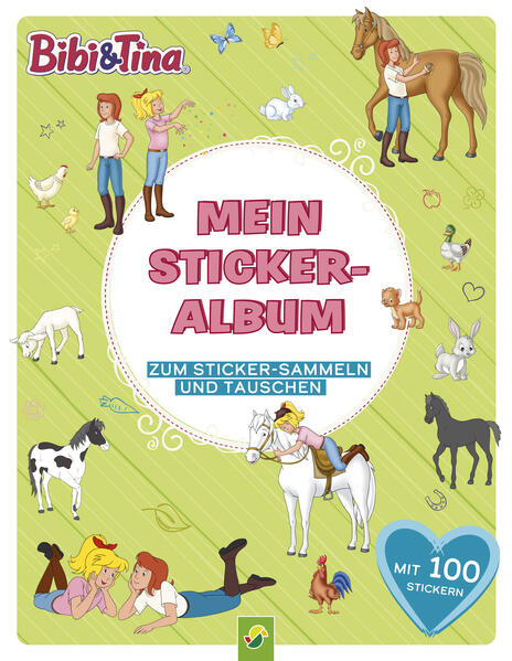 Image of Bibi & Tina Mein Stickeralbum mit 100 Stickern