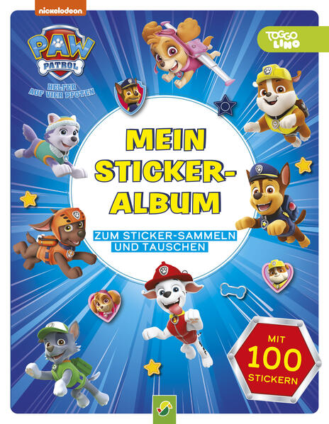 Image of PAW Patrol Mein Stickeralbum mit 100 Stickern