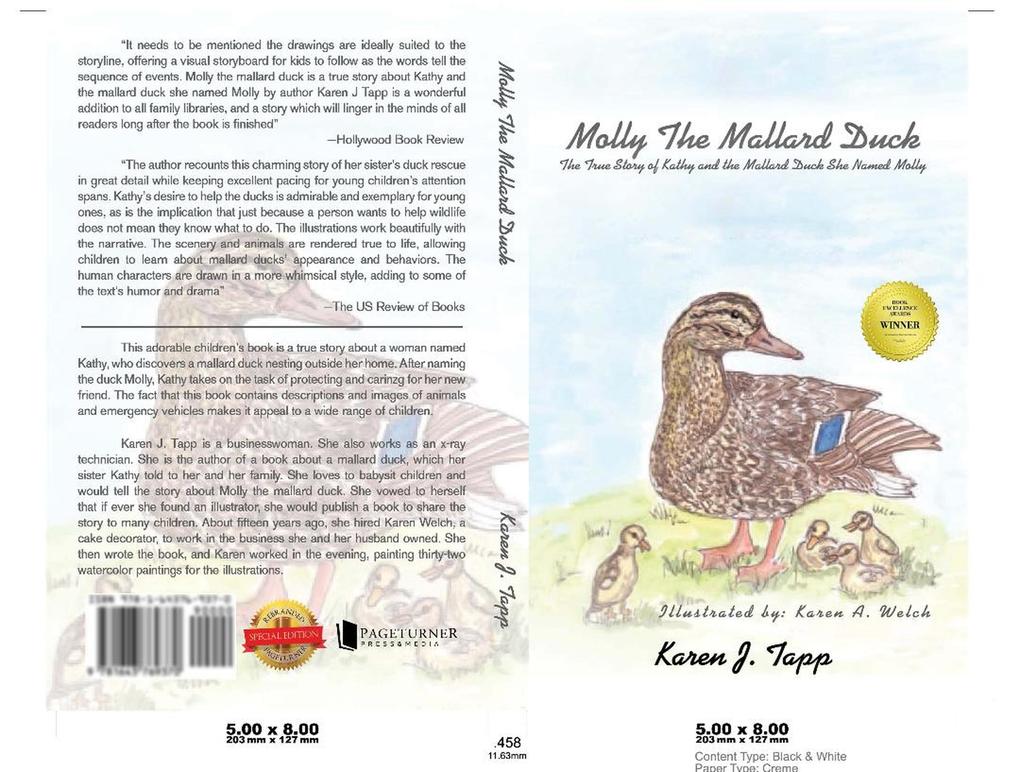 Molly the mallard duck