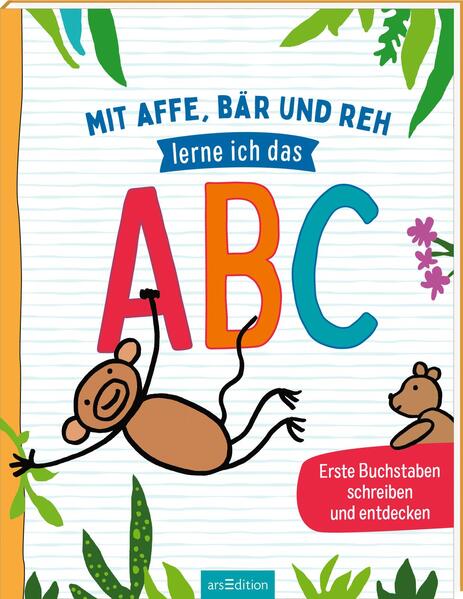 Mit Affe Bär und Reh lerne ich das ABC