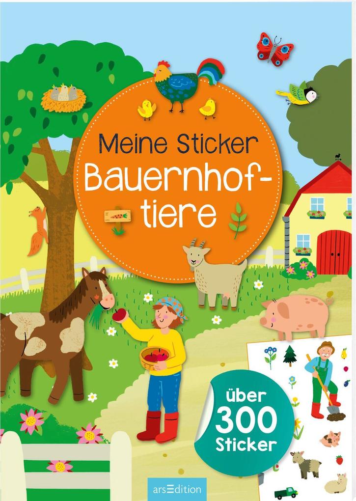 Ars Edition Gmbh Meine Sticker - Bauernhoftiere