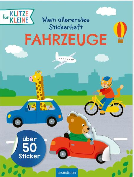 Image of Für Klitzekleine: Mein allererstes Stickerheft Fahrzeuge