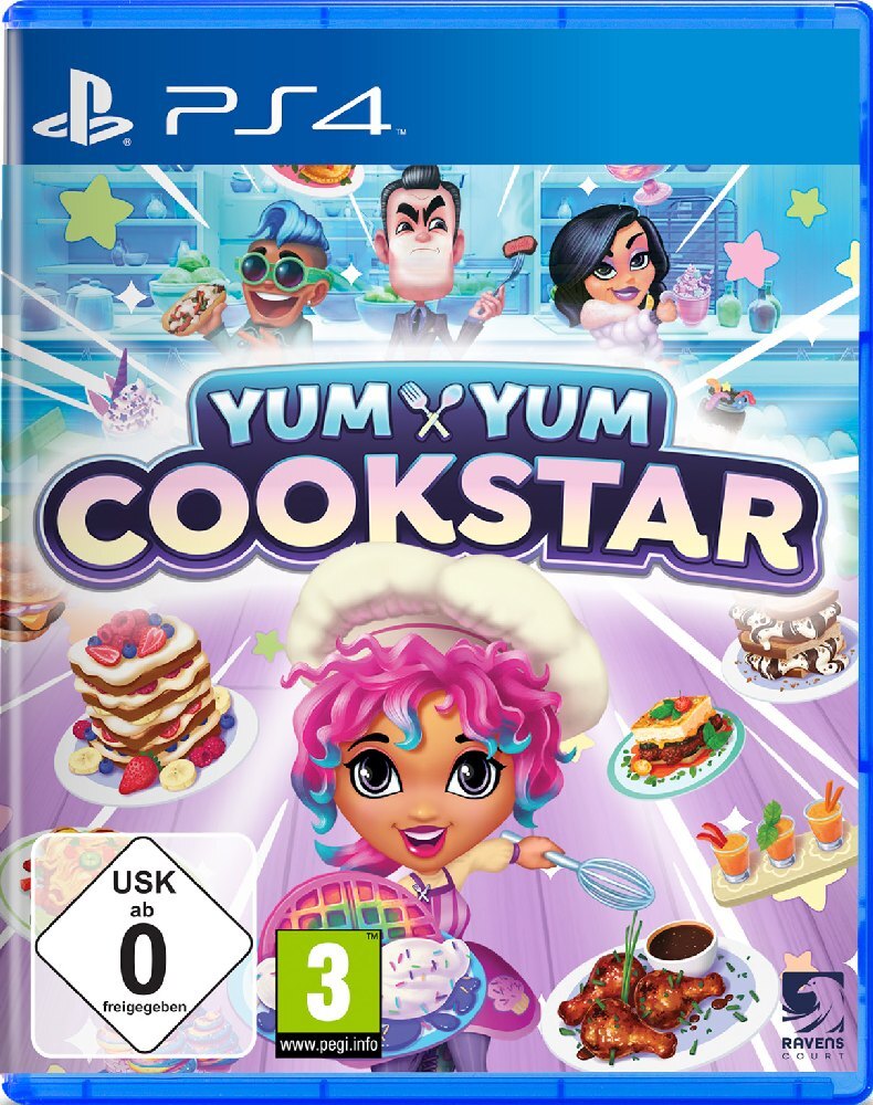 Yum Yum Cookstar 1 PS4-Blu-Ray-Disc