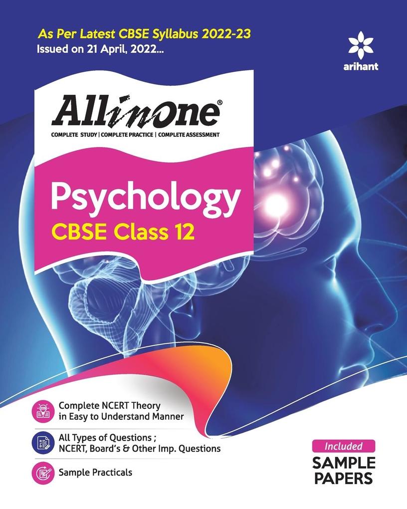 CBSE All In One Psychology Class 12 2022-23 Edition (As per latest CBSE Syllabus issued on 21 April 2022)