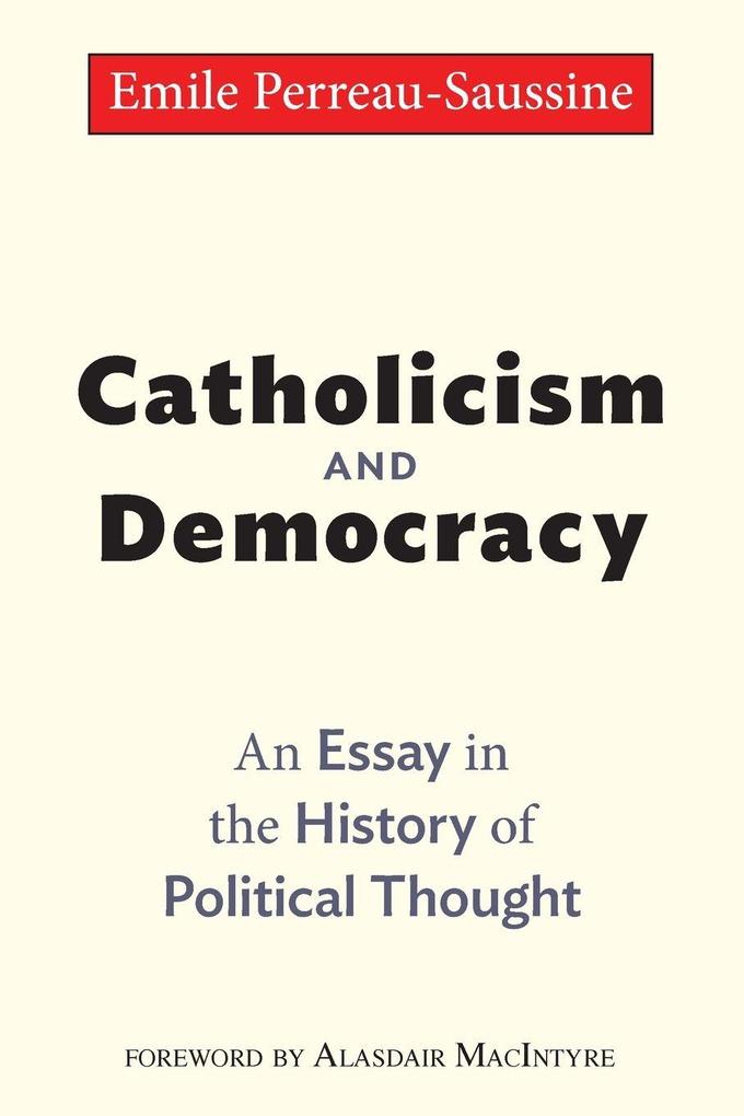 Catholicism and Democracy