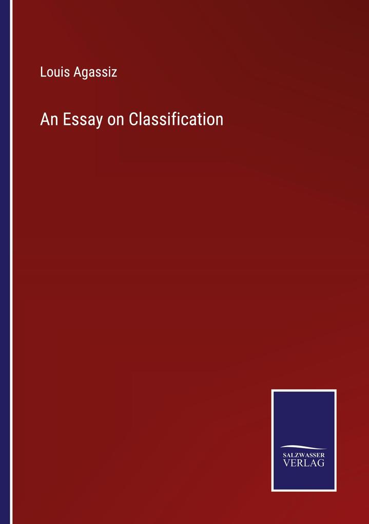 An Essay on Classification