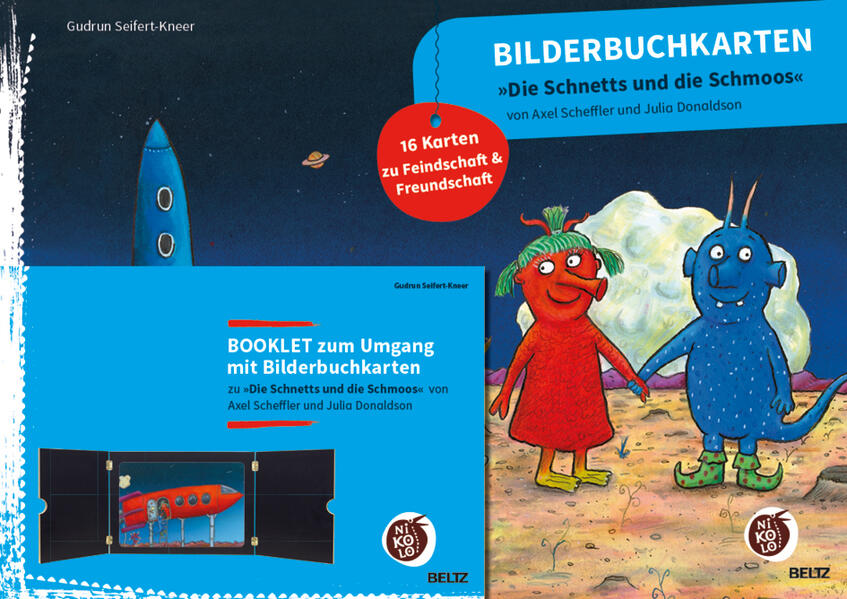 Bilderbuchkarten ‘Die Schnetts und die Schmoos‘ von Axel Scheffler und Julia Donaldson