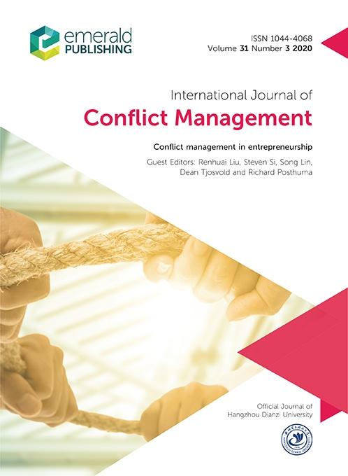 Conflict Management in Entrepreneurship