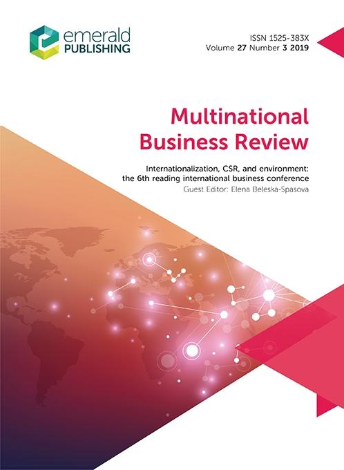 Internationalization CSR and Environment