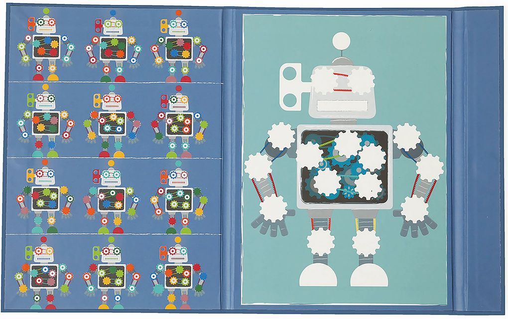 Scratch - Magnetspiel Roboter