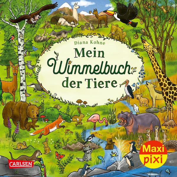 Maxi Pixi 417: Mein Wimmelbuch der Tiere
