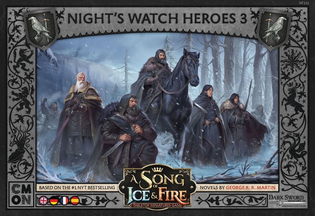CMON - A Song of Ice & Fire - Nights Watch Heroes 3 Helden der Nachtwache 3