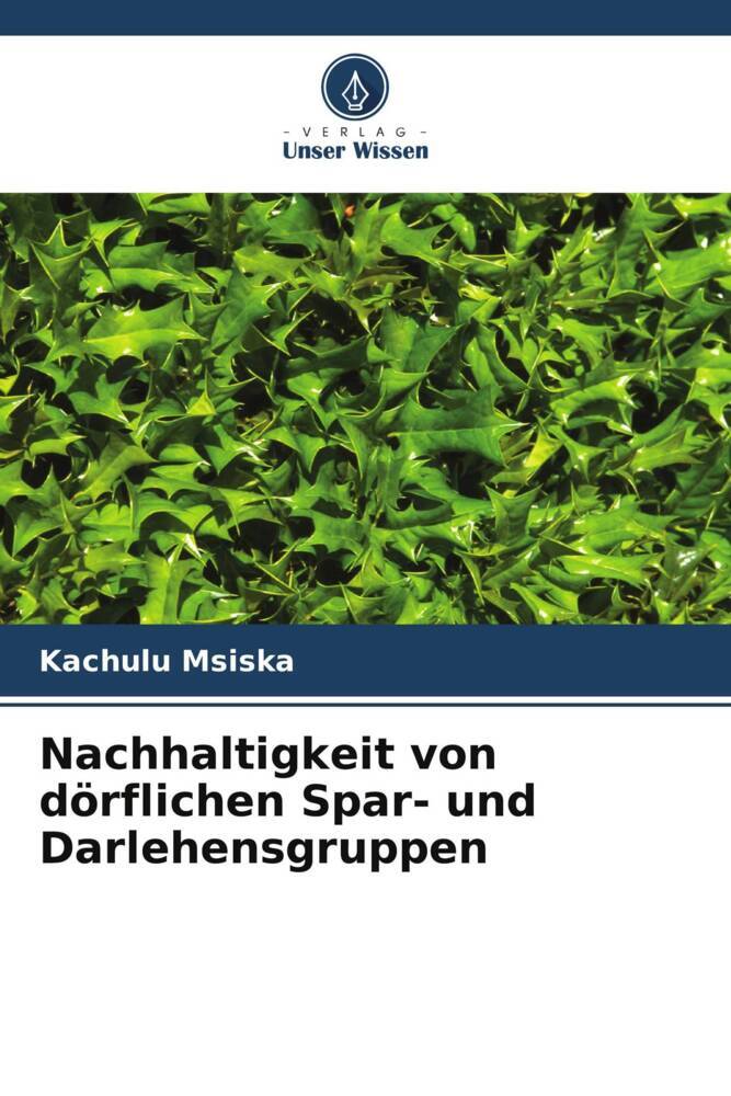 Nachhaltigkeit von dörflichen Spar- und Darlehensgruppen