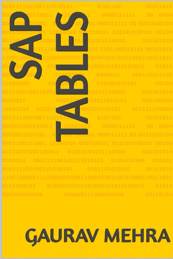 SAP Tables