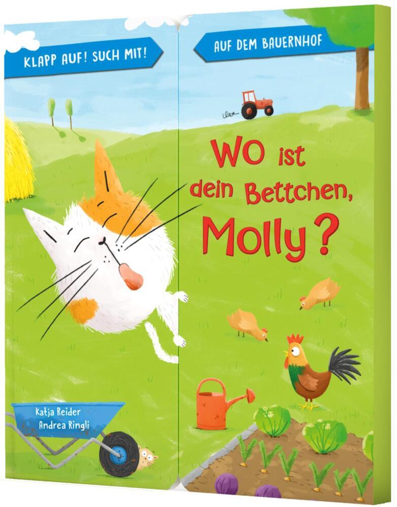 Klapp auf! Such mit!: Wo ist dein Bettchen Molly?