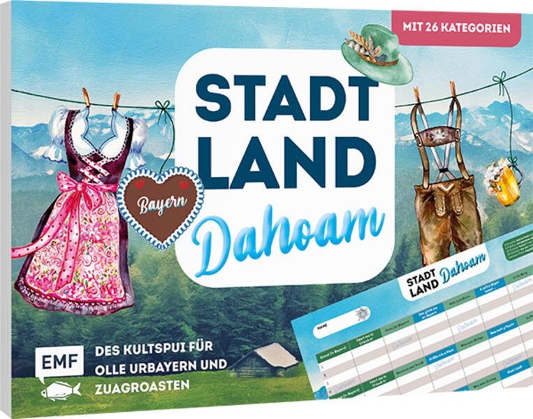 Stadt Land Dahoam (Bayern Edition) - Des Kultspui für olle Urbayern und Zuagroasten