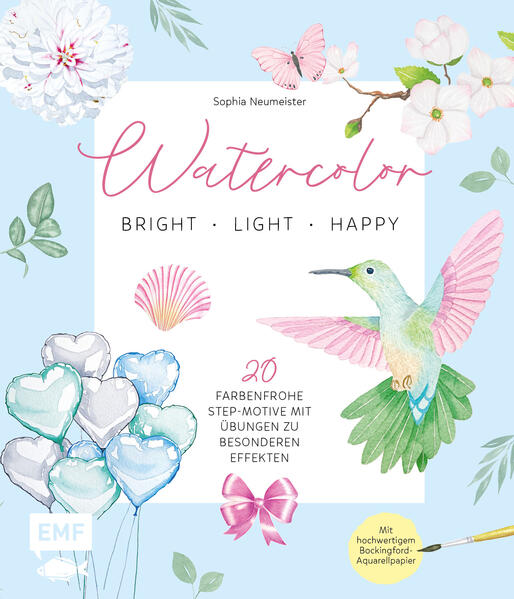 Watercolor - bright light & happy!