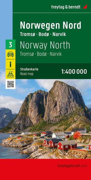 Norwegen Nord Straßenkarte 1:400.000 freytag & berndt