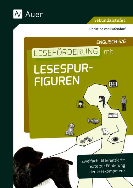 Leseförderung mit Lesespurfiguren Englisch 5-6