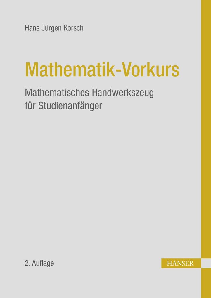 Mathematik - Vorkurs