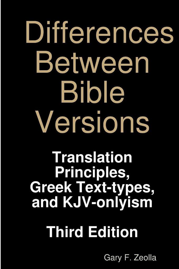 Differences Between Bible Versions