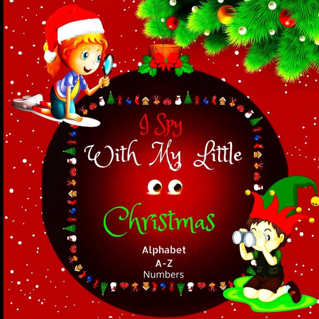 Christmas I Spy Book for Kids Ages 3-5
