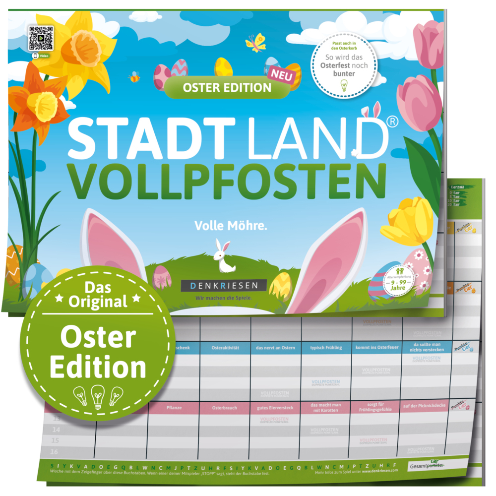 DENKRIESEN - STADT LAND VOLLPFOSTEN® - OSTER EDITION - 'Volle Möhre.'