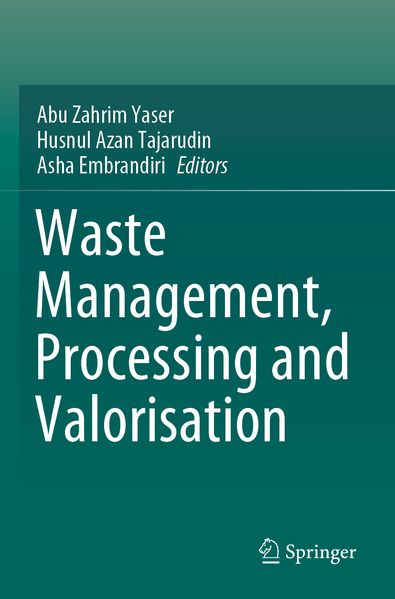 Waste Management Processing and Valorisation